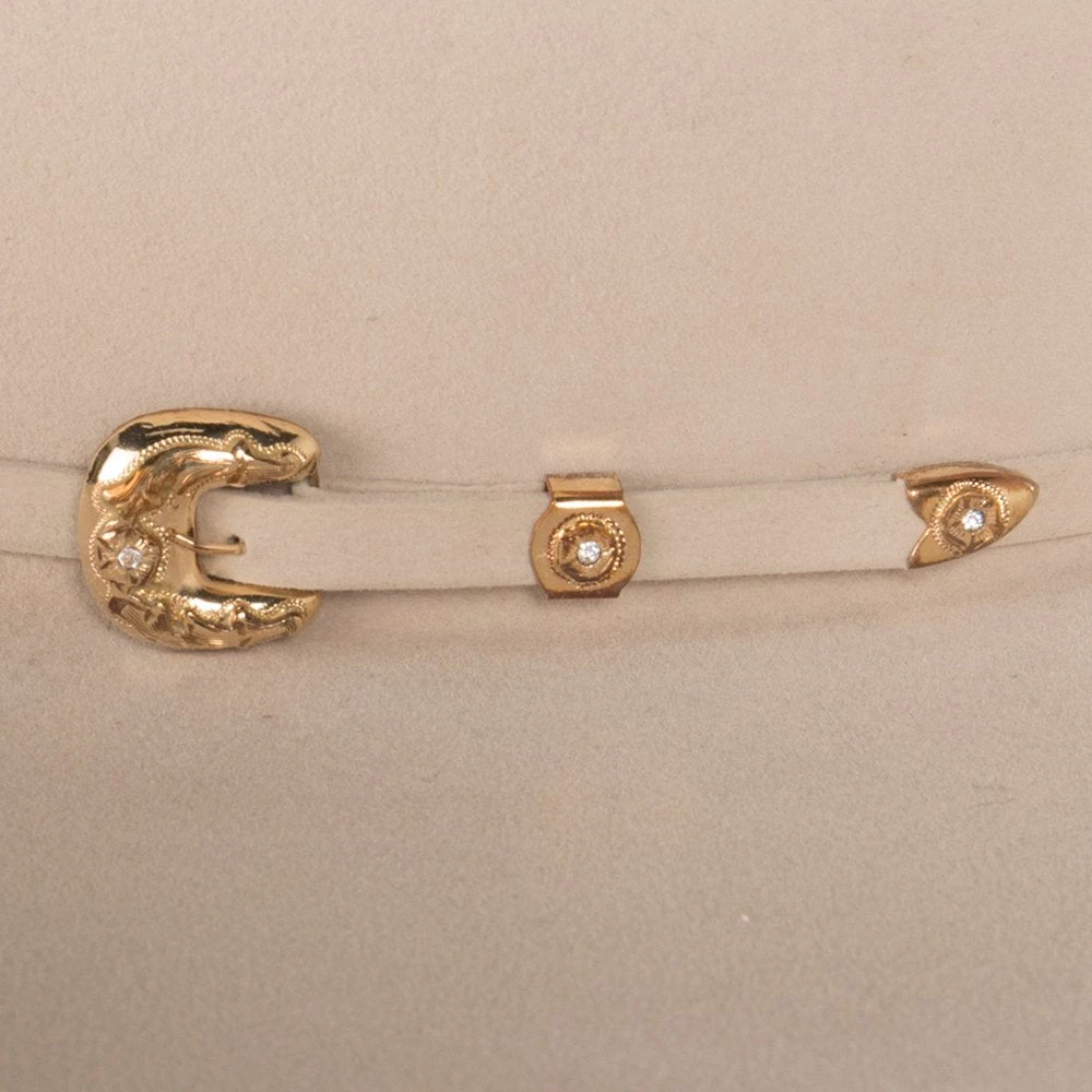 American Hats Silver Belly 1000X American Mink 4-1/4in. Brim Felt Cowboy Hat - Image 3