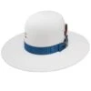 Charlie 1 Horse 10X White Josephine 4 1/4in. Brim Fashion Hat