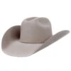American Hats AHC 40X Rancher Crease Natural 4 1/2in. Brim Felt Cowboy Hat