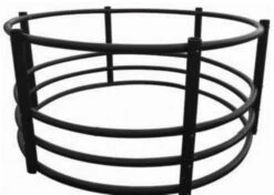 San Antonio Steel Co Poly Pipe Hay Feeder Cattle