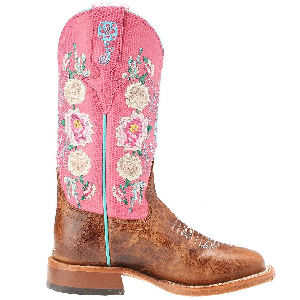 Macie Bean Boots Kids Honey Bunch-Rose Lizard Top Boot - Image 5