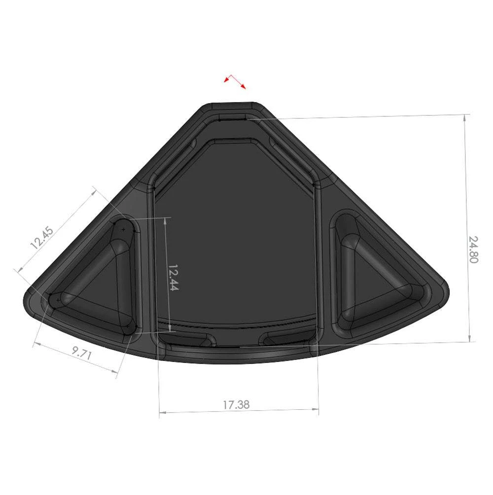Pro Panel Stall Grazer 3 In 1 Corner Feeder - Image 2