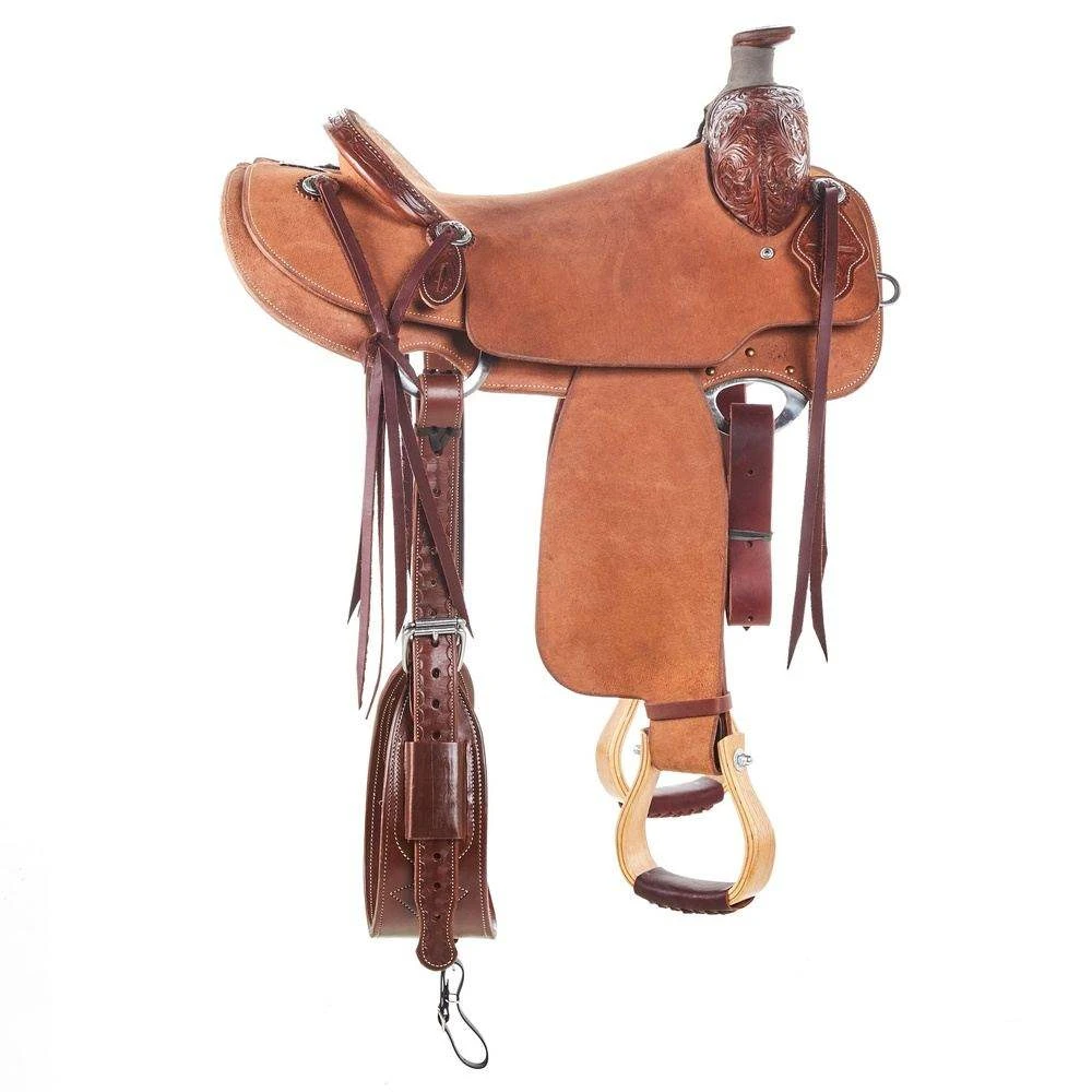 Cactus Saddlery 1/8 Breed Rancher Saddle - Image 2