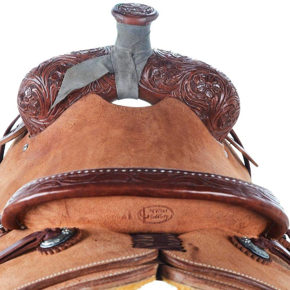 Cactus Saddlery 1/8 Breed Rancher Saddle - Image 3