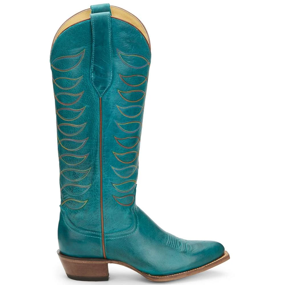 Justin Boots Women's Whitley Vintage Turquoise Justin Cowgirl Boots - Image 5